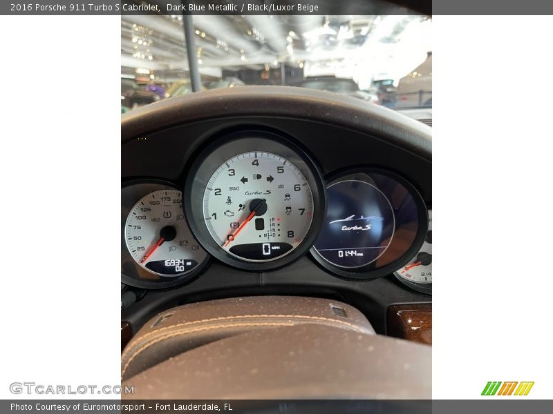  2016 911 Turbo S Cabriolet Turbo S Cabriolet Gauges