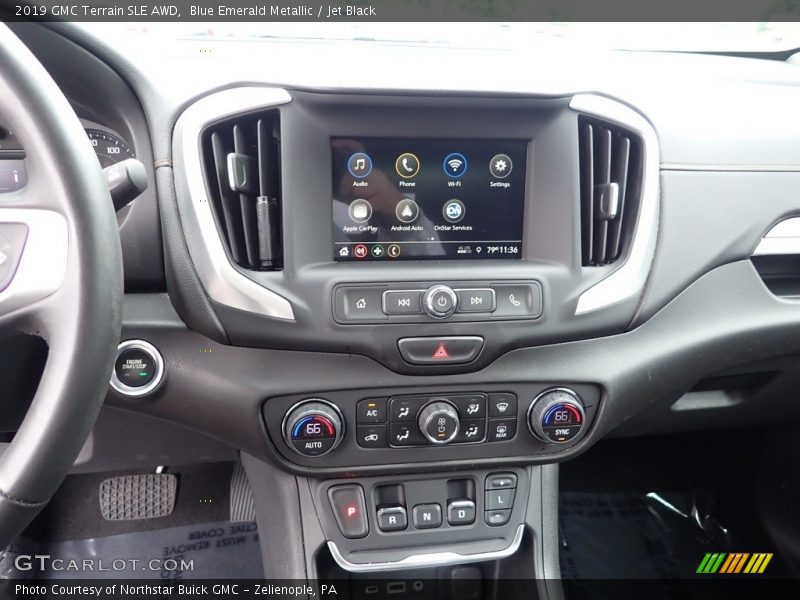 Blue Emerald Metallic / Jet Black 2019 GMC Terrain SLE AWD