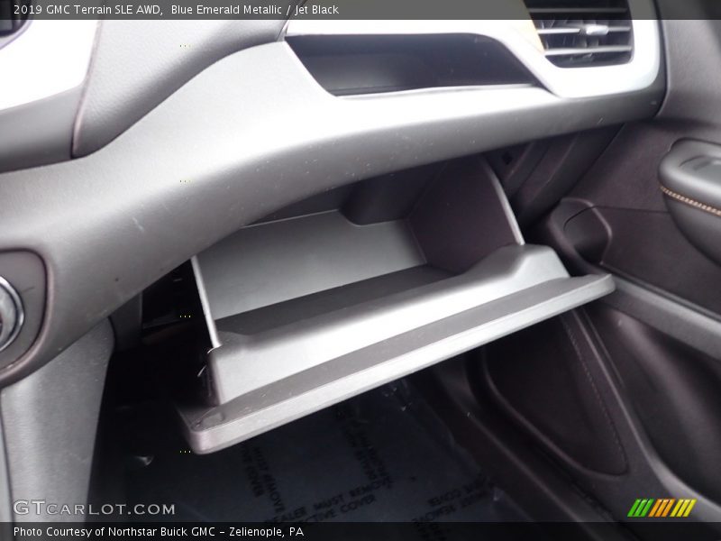Blue Emerald Metallic / Jet Black 2019 GMC Terrain SLE AWD