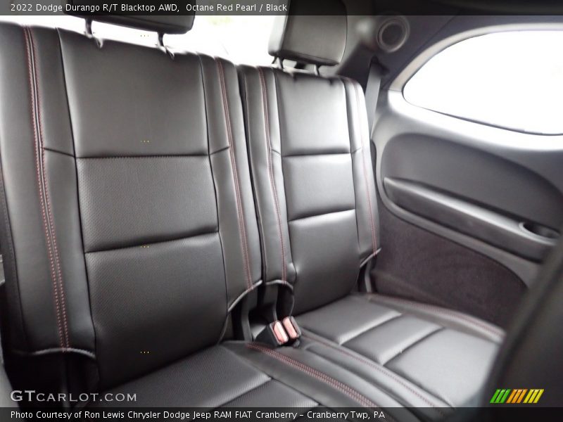 Octane Red Pearl / Black 2022 Dodge Durango R/T Blacktop AWD