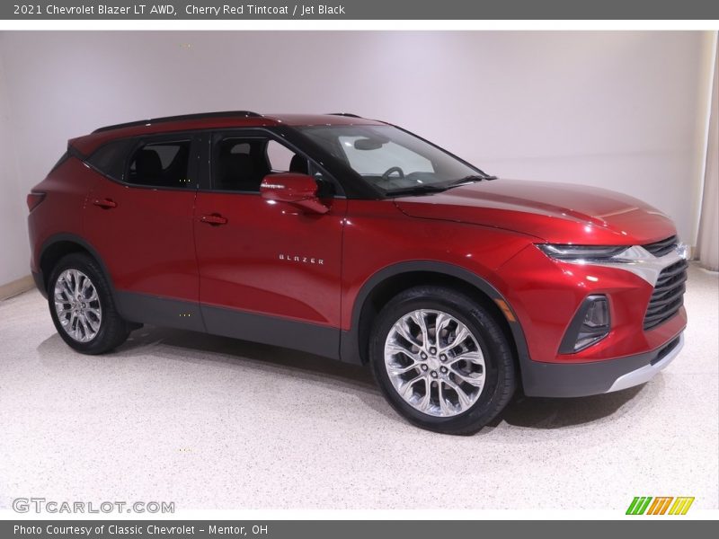 Cherry Red Tintcoat / Jet Black 2021 Chevrolet Blazer LT AWD