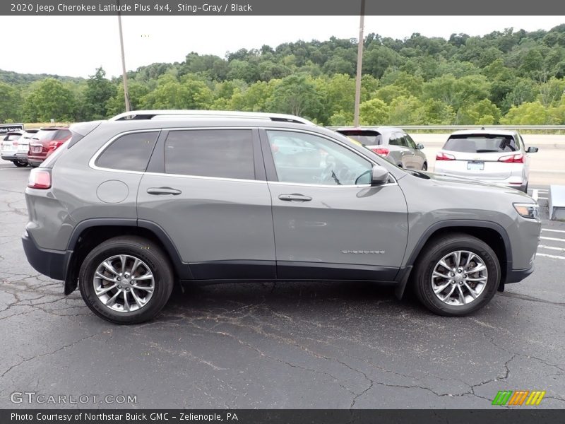 Sting-Gray / Black 2020 Jeep Cherokee Latitude Plus 4x4