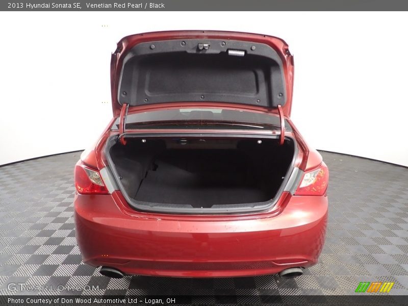 Venetian Red Pearl / Black 2013 Hyundai Sonata SE