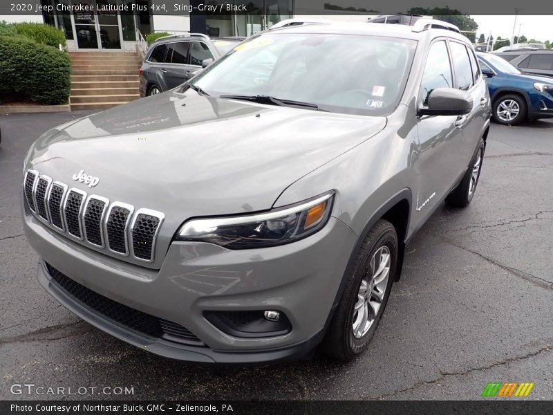 Sting-Gray / Black 2020 Jeep Cherokee Latitude Plus 4x4