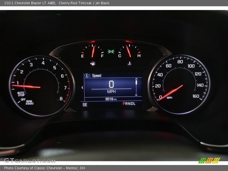 Cherry Red Tintcoat / Jet Black 2021 Chevrolet Blazer LT AWD