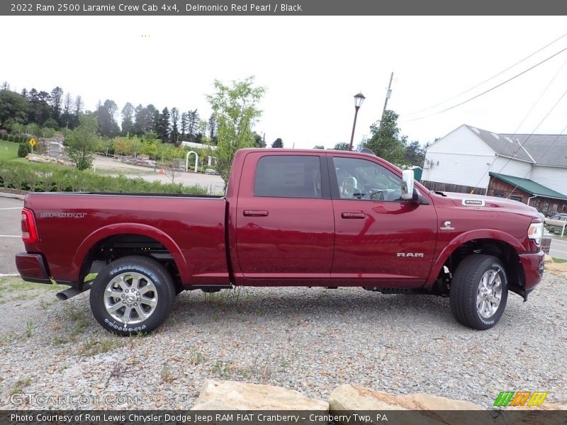 Delmonico Red Pearl / Black 2022 Ram 2500 Laramie Crew Cab 4x4