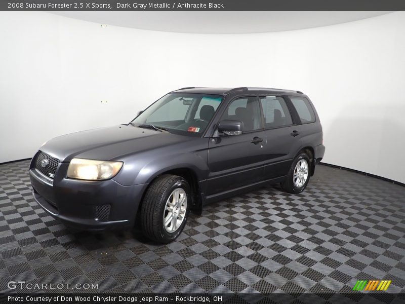 Dark Gray Metallic / Anthracite Black 2008 Subaru Forester 2.5 X Sports