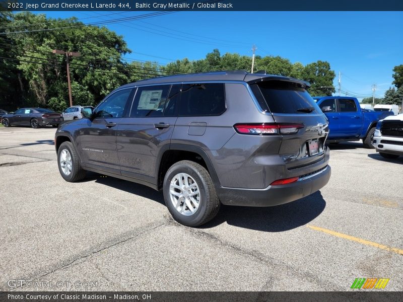 Baltic Gray Metallic / Global Black 2022 Jeep Grand Cherokee L Laredo 4x4