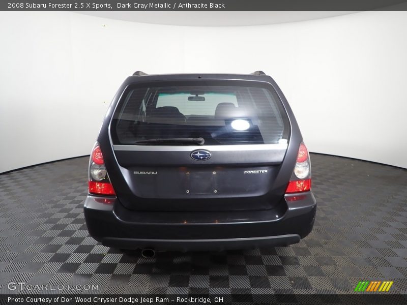 Dark Gray Metallic / Anthracite Black 2008 Subaru Forester 2.5 X Sports