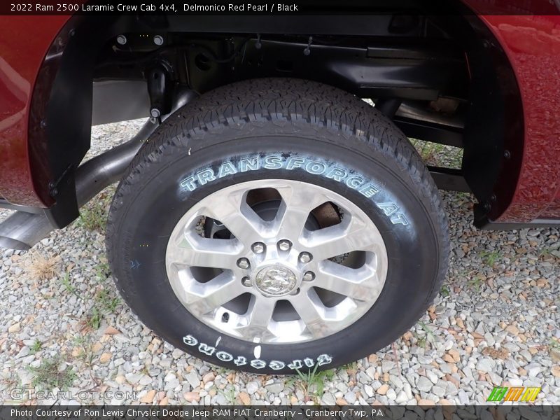 Delmonico Red Pearl / Black 2022 Ram 2500 Laramie Crew Cab 4x4