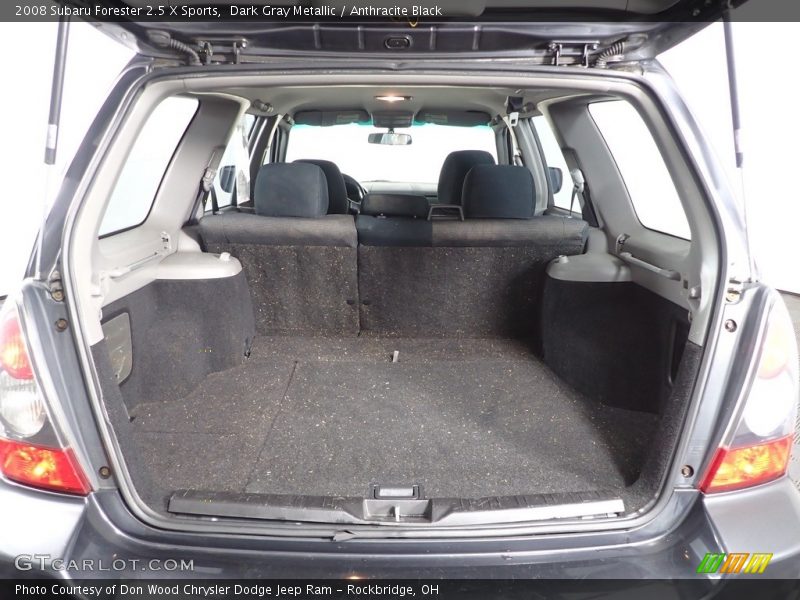 Dark Gray Metallic / Anthracite Black 2008 Subaru Forester 2.5 X Sports
