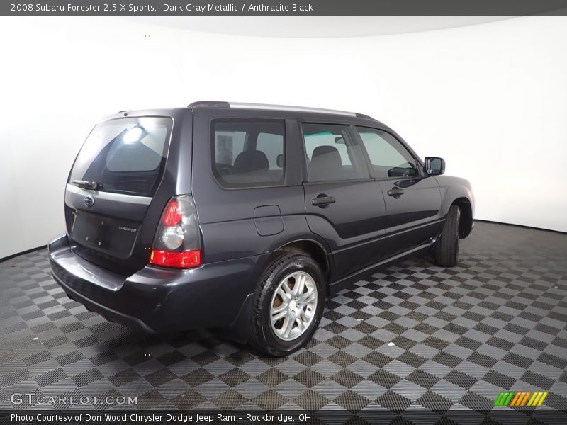 Dark Gray Metallic / Anthracite Black 2008 Subaru Forester 2.5 X Sports
