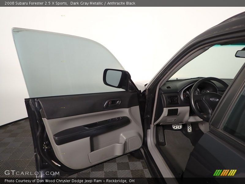 Dark Gray Metallic / Anthracite Black 2008 Subaru Forester 2.5 X Sports