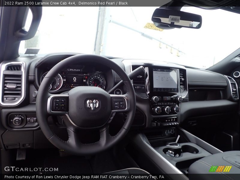Delmonico Red Pearl / Black 2022 Ram 2500 Laramie Crew Cab 4x4