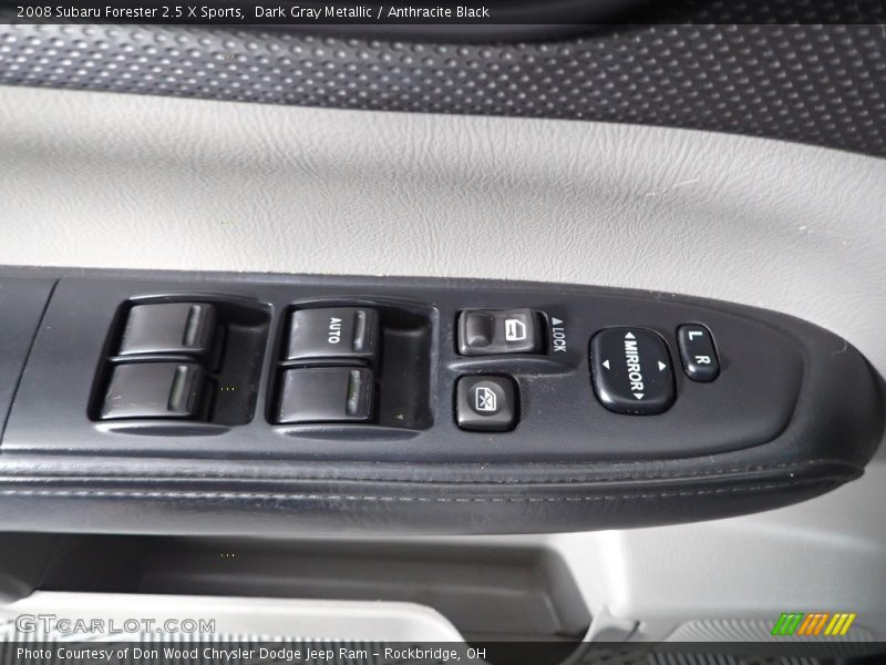 Dark Gray Metallic / Anthracite Black 2008 Subaru Forester 2.5 X Sports