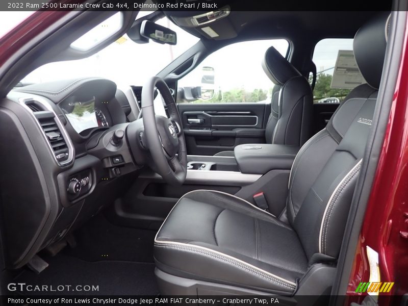 Front Seat of 2022 2500 Laramie Crew Cab 4x4