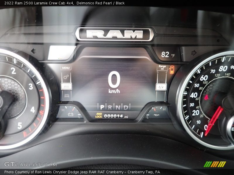 Delmonico Red Pearl / Black 2022 Ram 2500 Laramie Crew Cab 4x4
