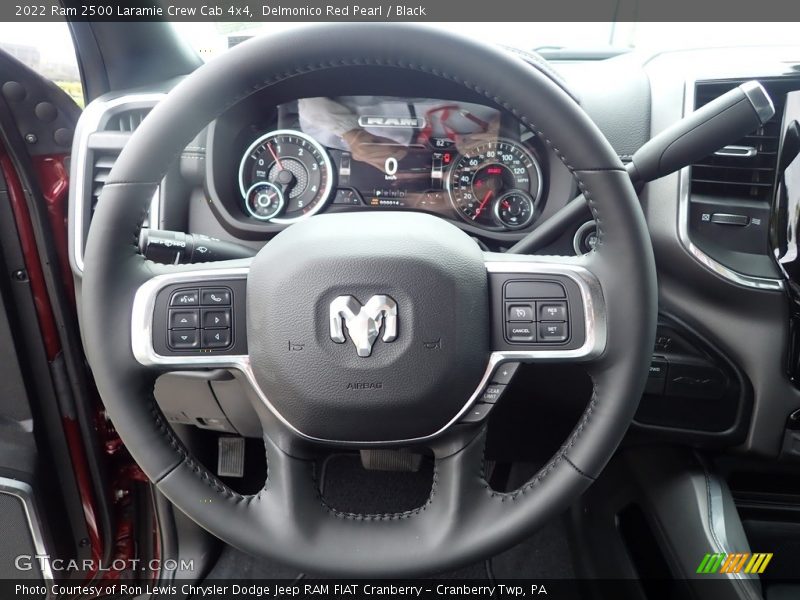  2022 2500 Laramie Crew Cab 4x4 Steering Wheel