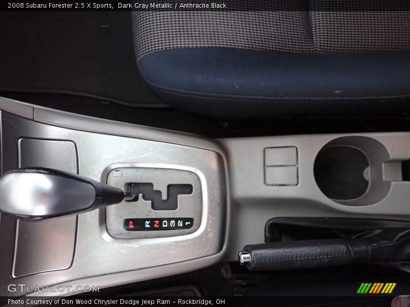 Dark Gray Metallic / Anthracite Black 2008 Subaru Forester 2.5 X Sports