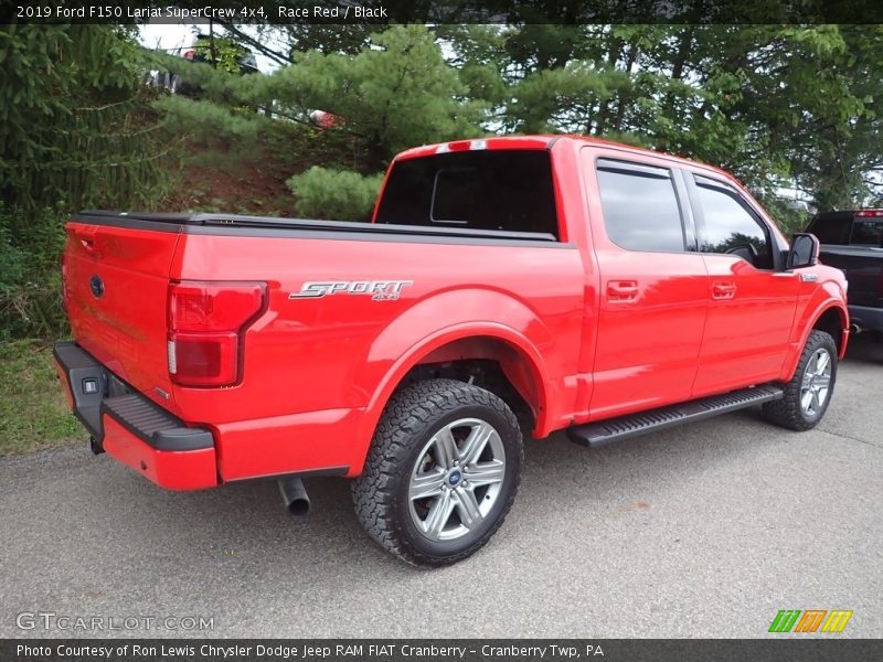 Race Red / Black 2019 Ford F150 Lariat SuperCrew 4x4