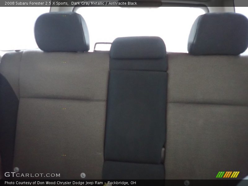 Dark Gray Metallic / Anthracite Black 2008 Subaru Forester 2.5 X Sports