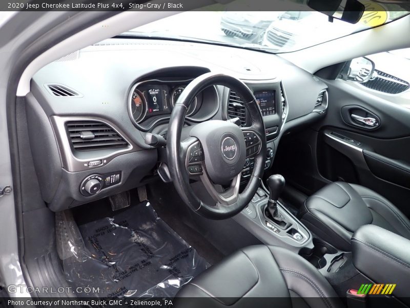 Sting-Gray / Black 2020 Jeep Cherokee Latitude Plus 4x4