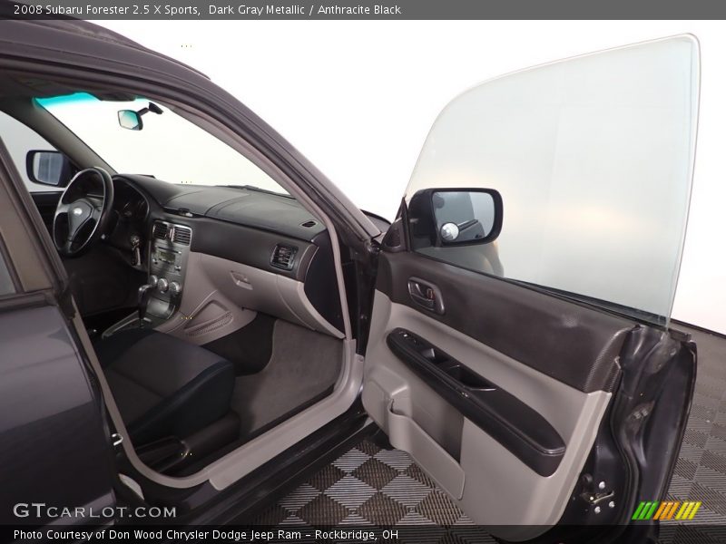 Dark Gray Metallic / Anthracite Black 2008 Subaru Forester 2.5 X Sports