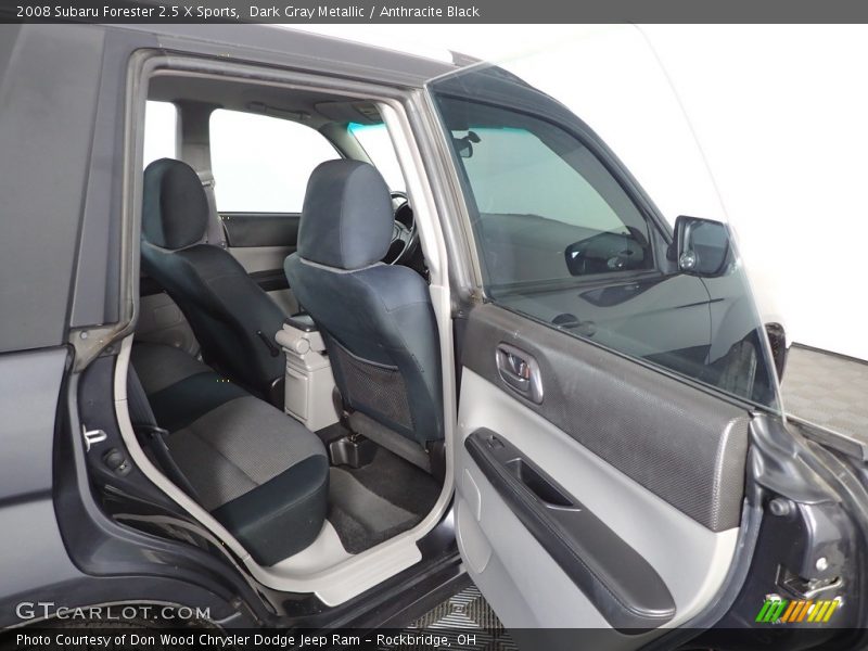 Dark Gray Metallic / Anthracite Black 2008 Subaru Forester 2.5 X Sports