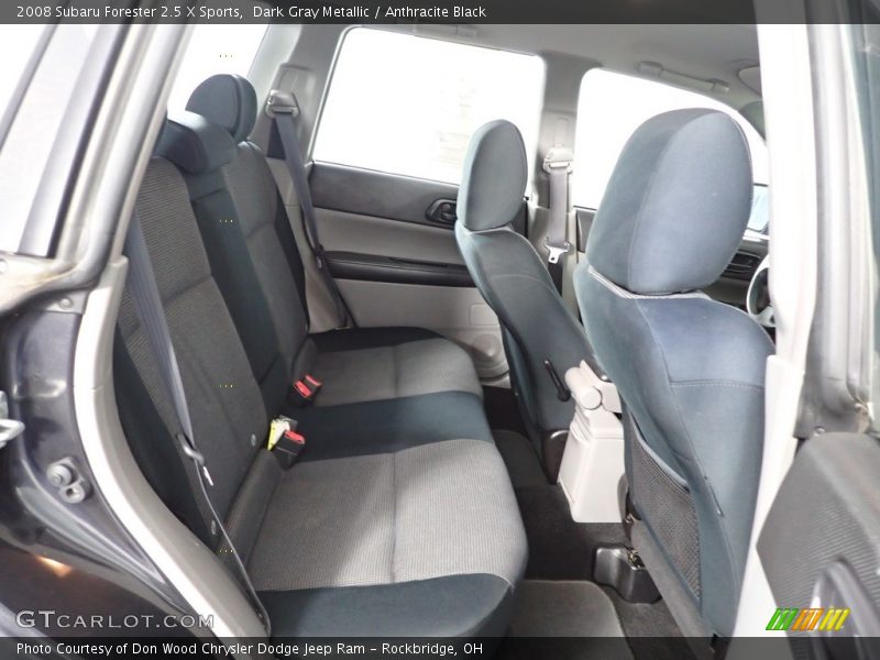 Dark Gray Metallic / Anthracite Black 2008 Subaru Forester 2.5 X Sports