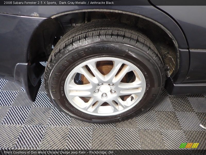 Dark Gray Metallic / Anthracite Black 2008 Subaru Forester 2.5 X Sports