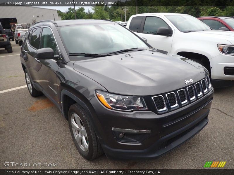 Granite Crystal Metallic / Black 2020 Jeep Compass Latitude 4x4