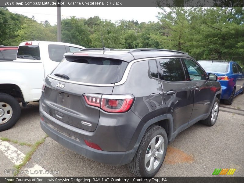 Granite Crystal Metallic / Black 2020 Jeep Compass Latitude 4x4