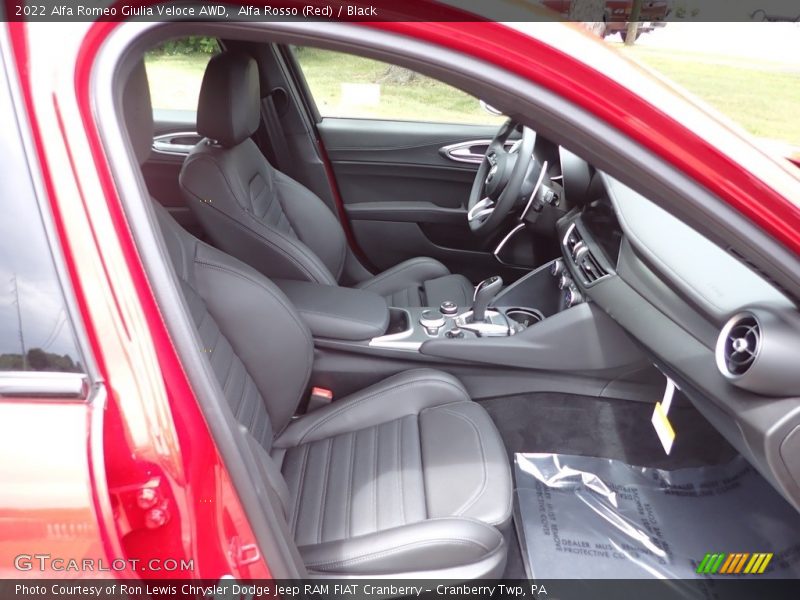 Front Seat of 2022 Giulia Veloce AWD