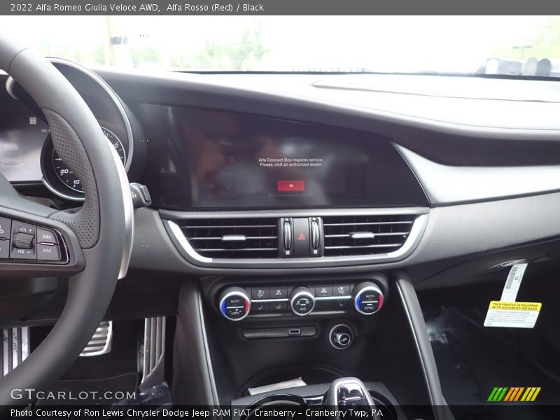 Alfa Rosso (Red) / Black 2022 Alfa Romeo Giulia Veloce AWD