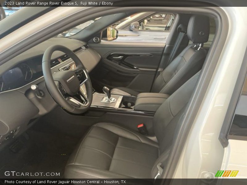 Front Seat of 2023 Range Rover Evoque S