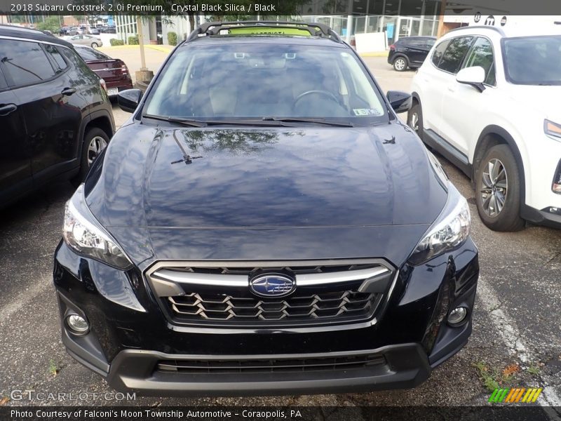 Crystal Black Silica / Black 2018 Subaru Crosstrek 2.0i Premium