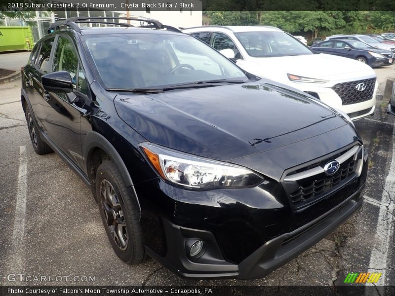 Crystal Black Silica / Black 2018 Subaru Crosstrek 2.0i Premium