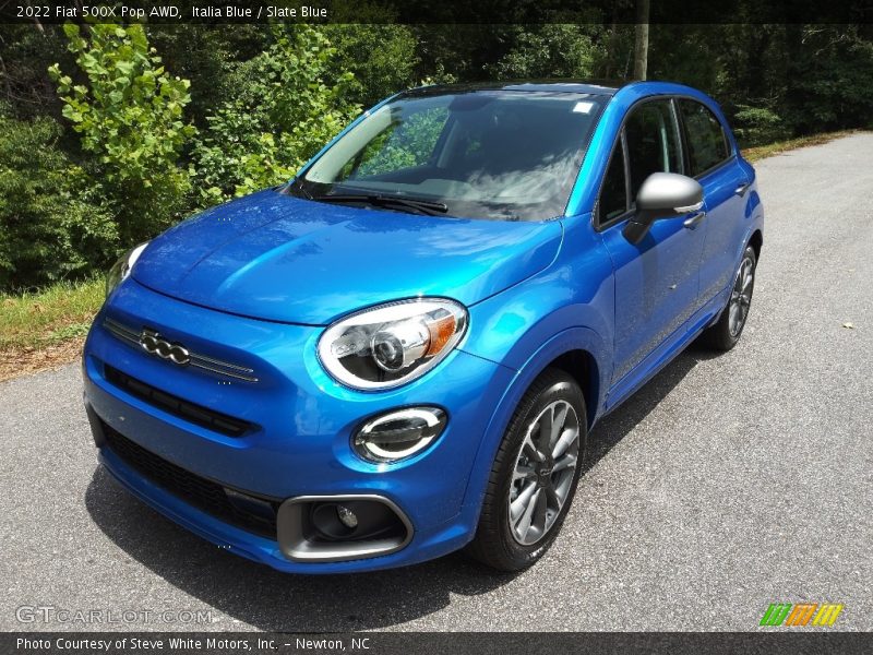 Italia Blue / Slate Blue 2022 Fiat 500X Pop AWD