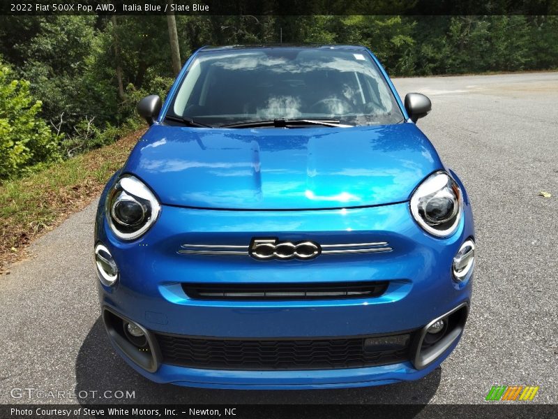 Italia Blue / Slate Blue 2022 Fiat 500X Pop AWD