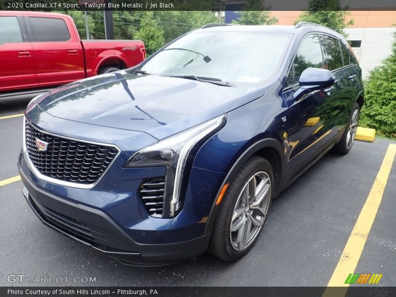 Twilight Blue Metallic / Jet Black 2020 Cadillac XT4 Sport