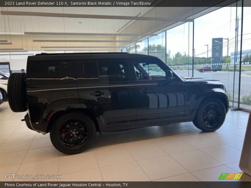 Santorini Black Metallic / Vintage Tan/Ebony 2023 Land Rover Defender 110 X