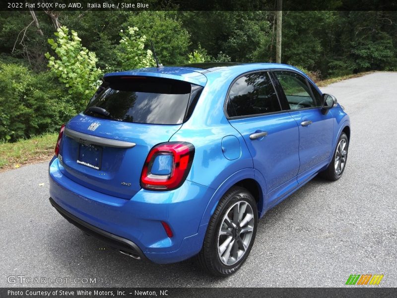 Italia Blue / Slate Blue 2022 Fiat 500X Pop AWD