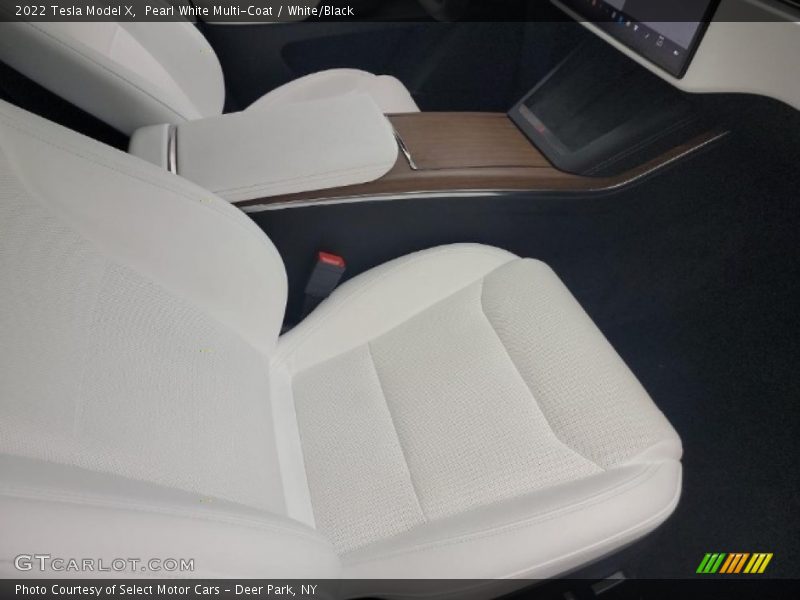 Front Seat of 2022 Model X 