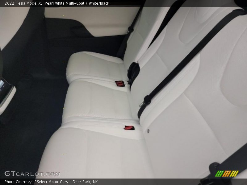 Rear Seat of 2022 Model X 