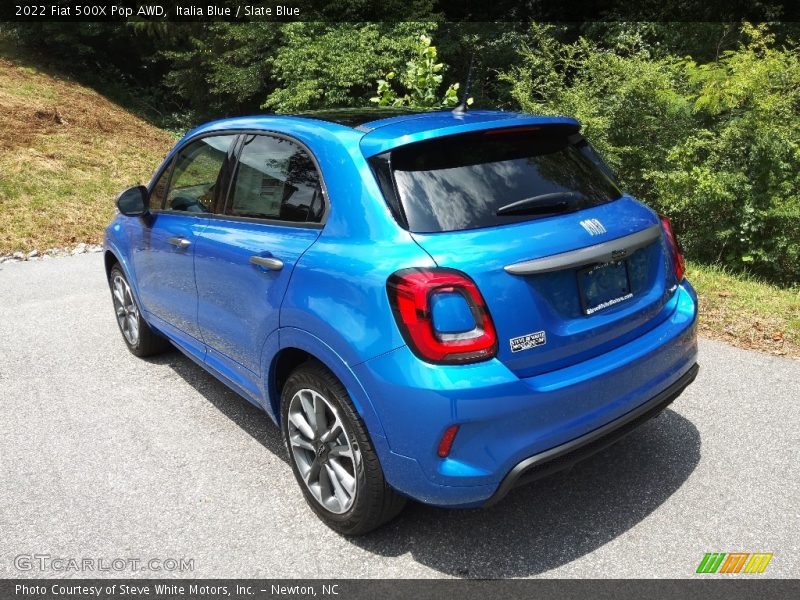Italia Blue / Slate Blue 2022 Fiat 500X Pop AWD