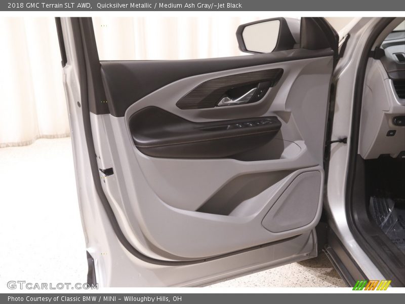 Quicksilver Metallic / Medium Ash Gray/­Jet Black 2018 GMC Terrain SLT AWD