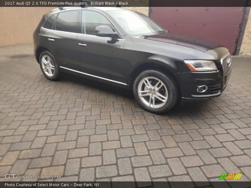 Brilliant Black / Black 2017 Audi Q5 2.0 TFSI Premium Plus quattro