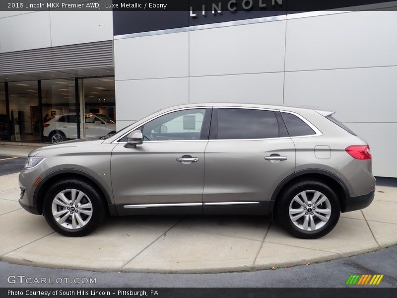  2016 MKX Premier AWD Luxe Metallic