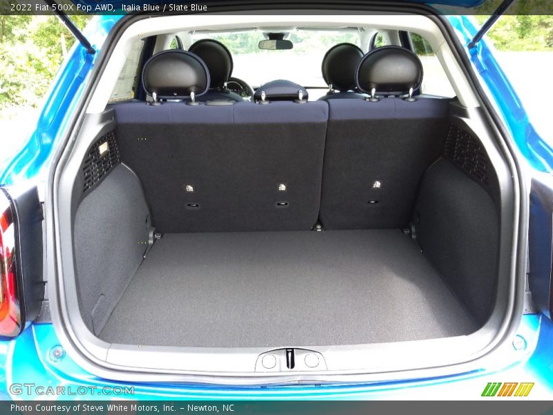  2022 500X Pop AWD Trunk