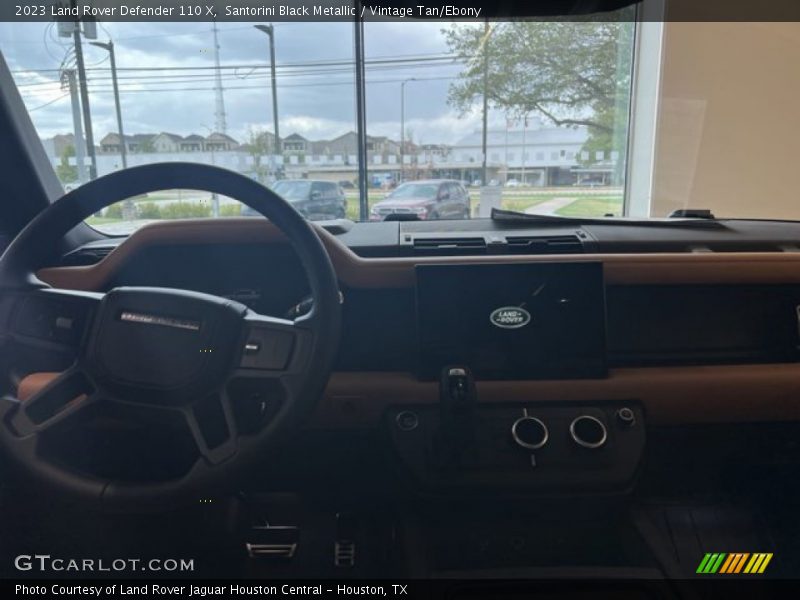 Santorini Black Metallic / Vintage Tan/Ebony 2023 Land Rover Defender 110 X